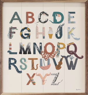 Alphabet A To Z By Becky Thorns